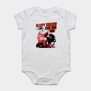 Sleepy Hollow Pub and Inn Beer Drinking Headless Horseman Baby Bodysuit